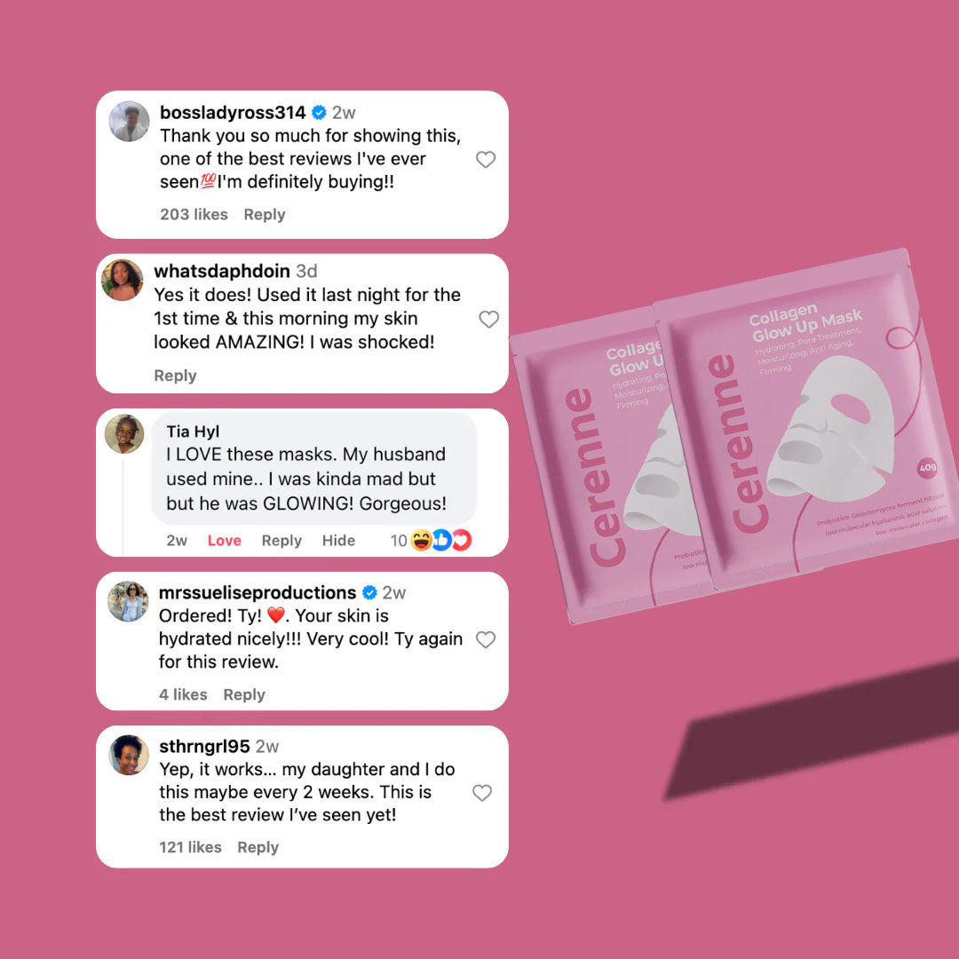 Collagen Glow Up Mask 2.0 - BOGO Flash Sale