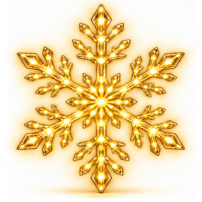 🎄 Christmas Sale 49% OFF❄️LED Snowflake Wall Light Set – Remote-Controlled Christmas Winter Decor