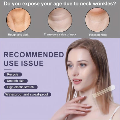 🔥Face Neck Lifting Tape (Long-Lasting)