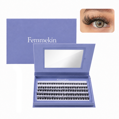 Femmekin No Glue Lash Kit - Self-Adhesive Eyelashes for Effortless Beauty