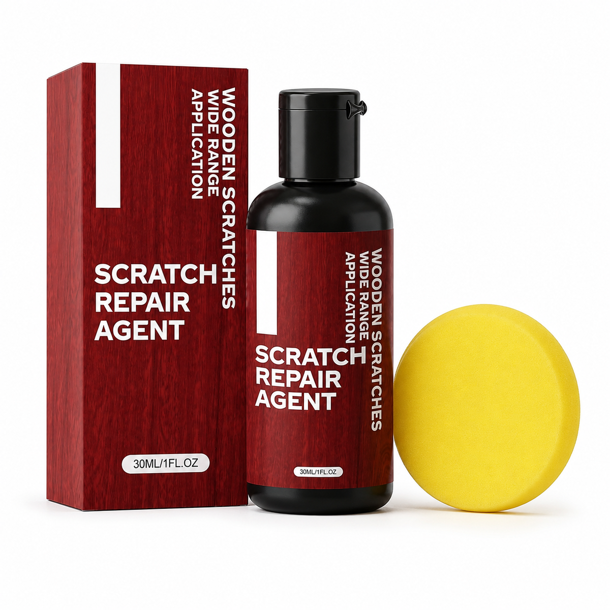 ✨Scratch Repair Wax with Sponge Eraser–Restores natural grain, no need to replace! ?