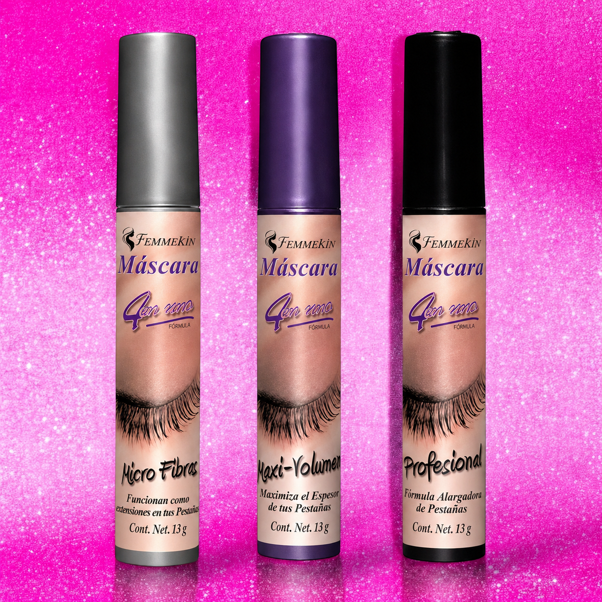 Femmekin Mascara Set of 3 Piece Bundle Set