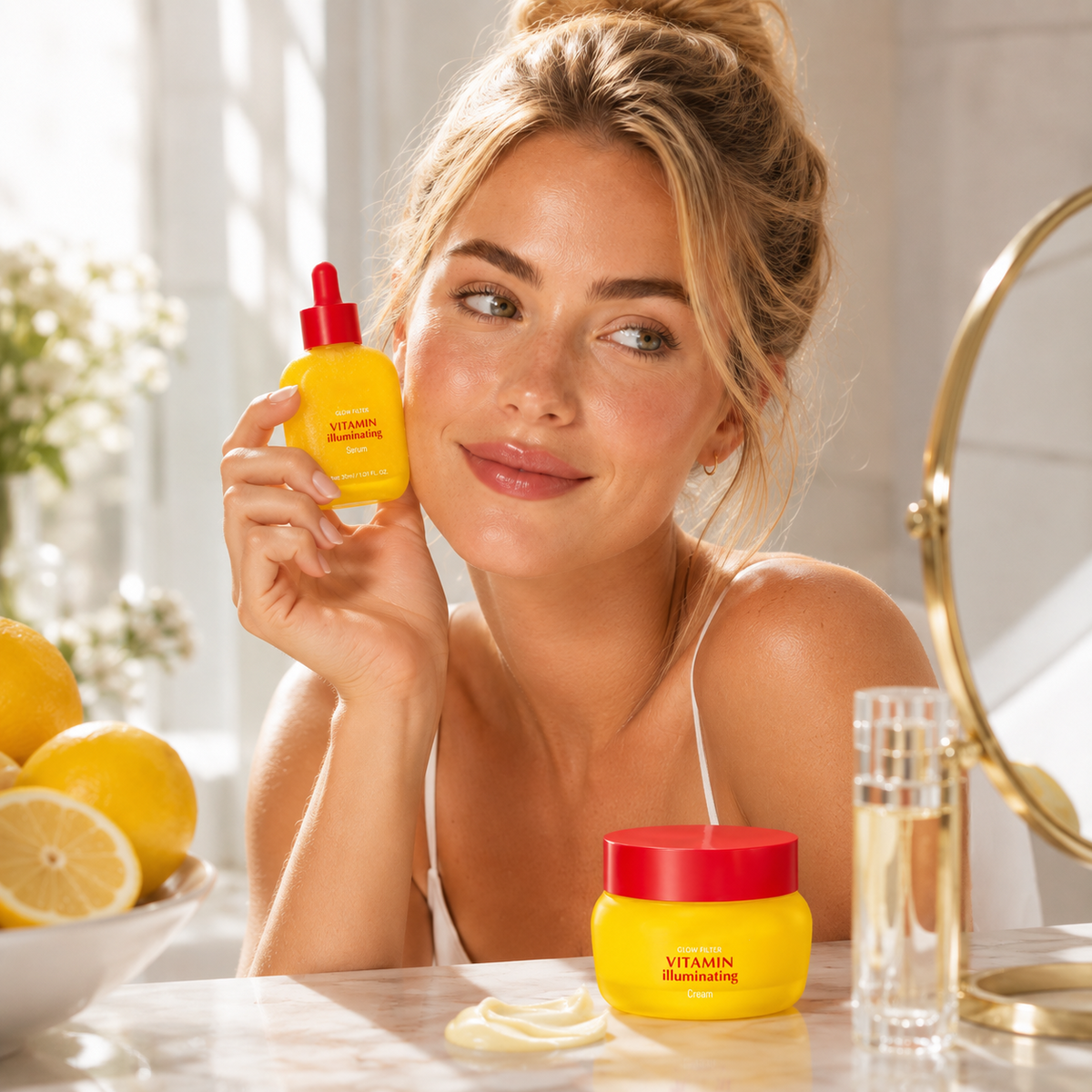 Vitamin Brightening Serum & Cream Duo