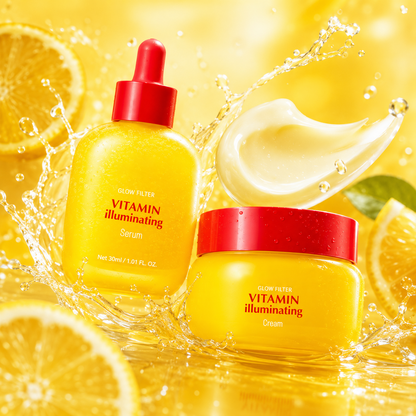 Vitamin Brightening Serum & Cream Duo