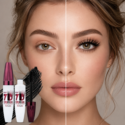 7D Waterproof Mascara 24H Long Lasting Volume & Curl