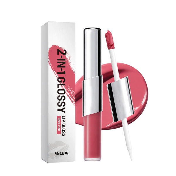 Dual-Ended Matte & Gloss Liquid Lipstick