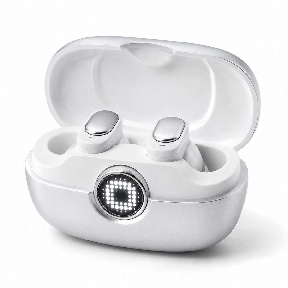 Wireless Waterproof Earbuds with Noise Reduction & 60H Playtime