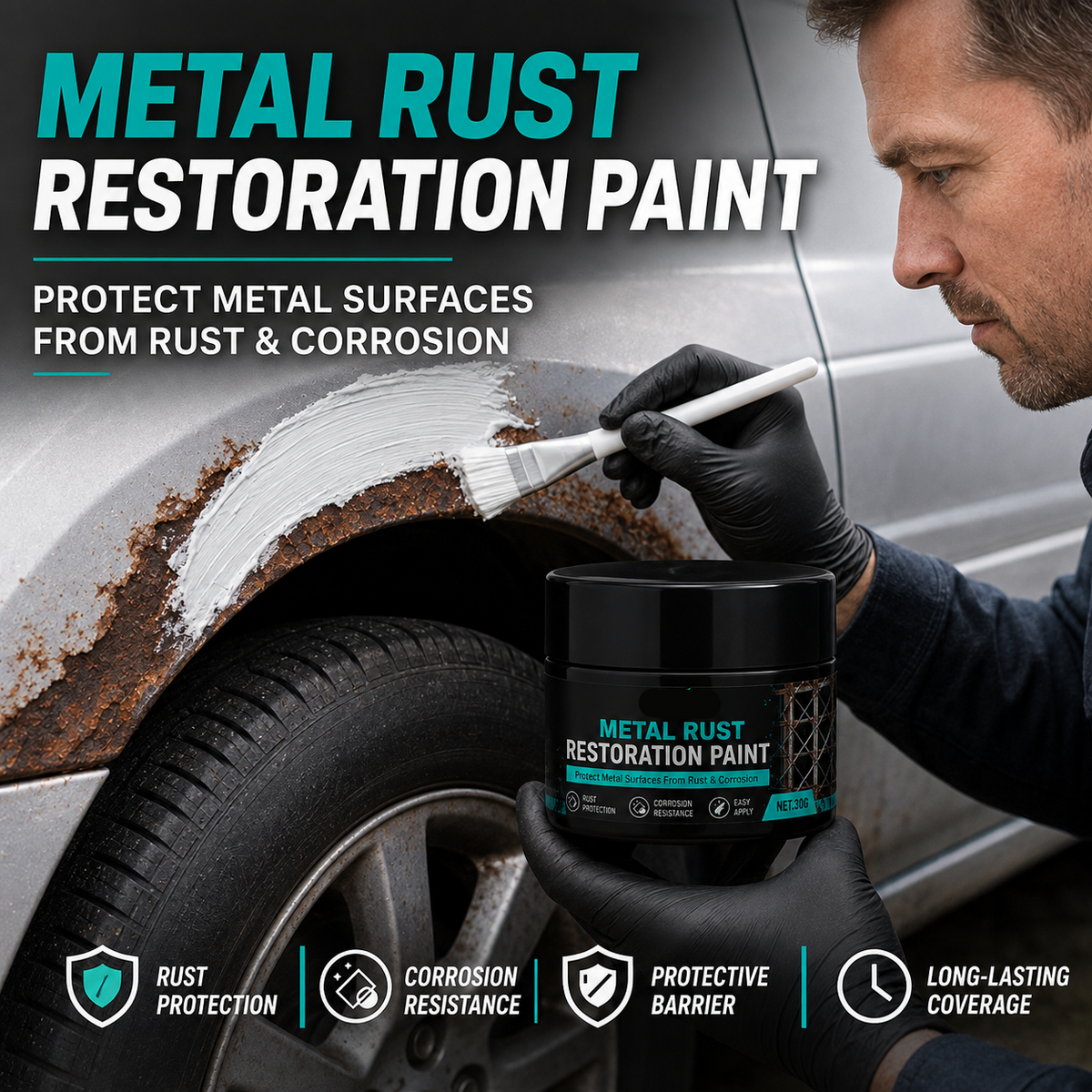 Rust Repair Paste for Metal – Protective Coating
