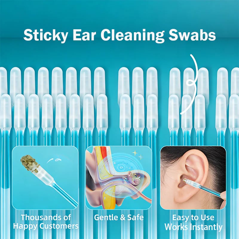 Gentle Ear Cleaning Sticks for Daily Care