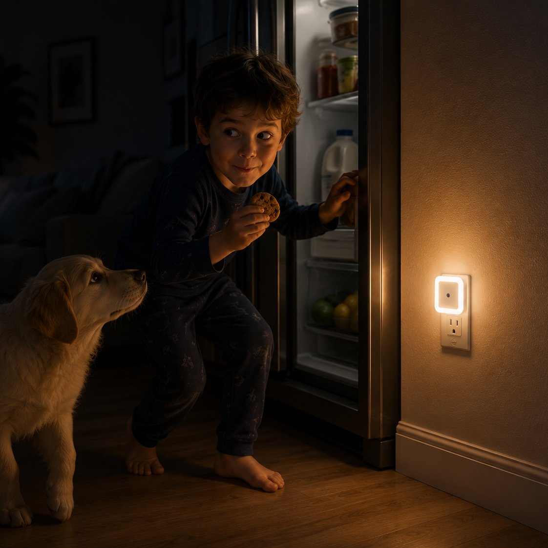 Night Lights Plug into Wall (6-Pack) - Dusk to Dawn Light Sensor