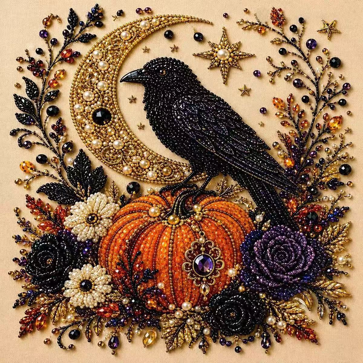 🎃 Halloween Pearl Art Kit™ | Premium DIY Crystal Bead Decoration