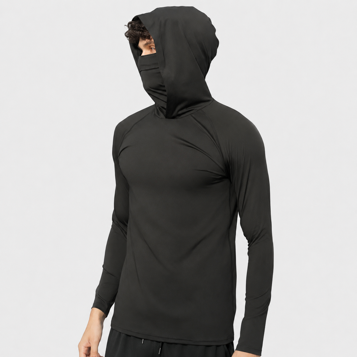 3-Piece Men's Casual Hoodie Set - Blue, Black, Gray