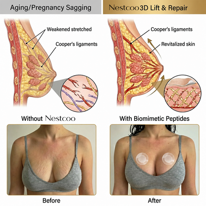 Bust Firming Microneedle Patches for Skin and Shape Support