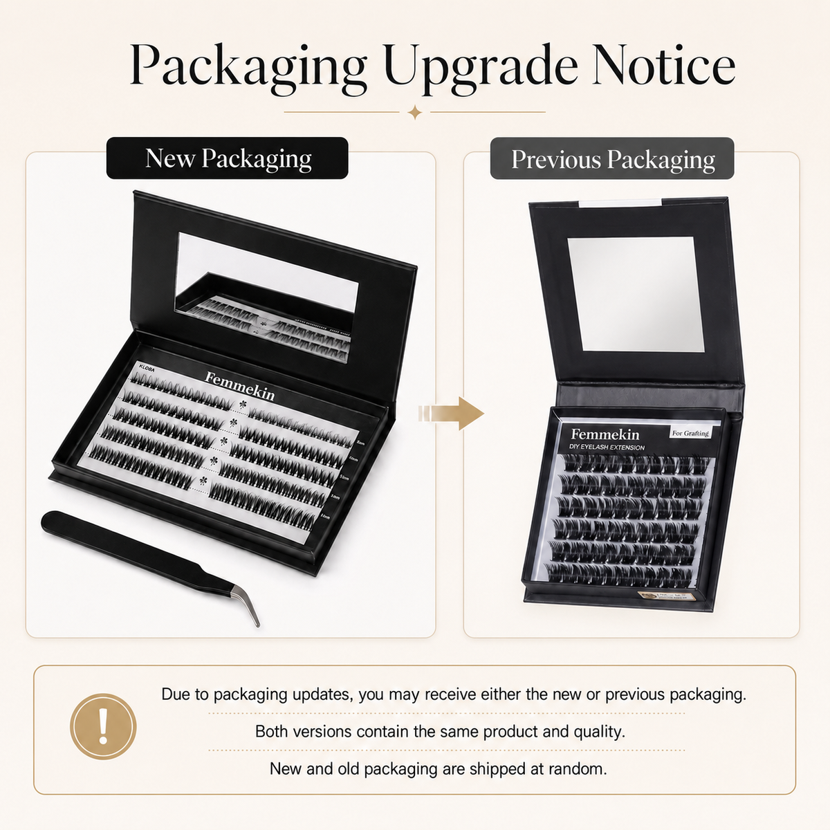 Femmekin No Glue Lash Kit - Self-Adhesive Eyelashes for Effortless Beauty