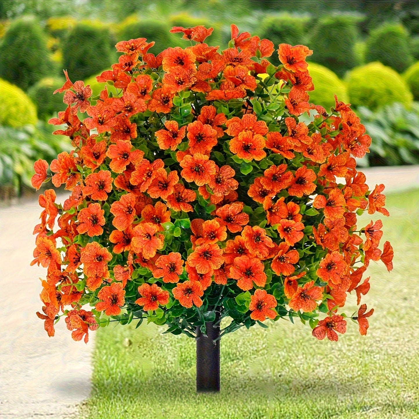 Artificial Daisy Flowers with Eucalyptus Leaves Home Garden Decor