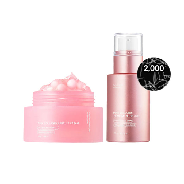 Salmon DNA  Glass Glow Skincare Set