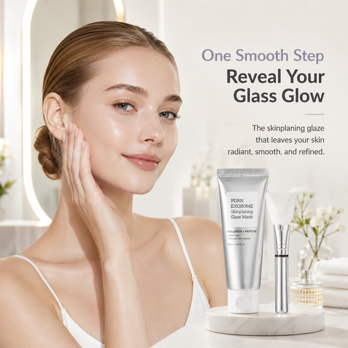 PDRN Exosome Collagen Repair Glaze Mask