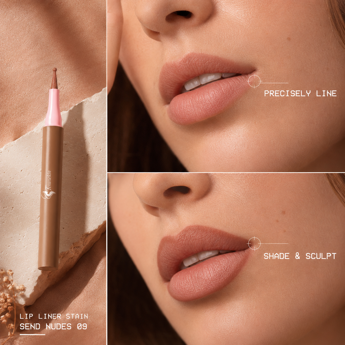 Waterproof Transfer Resistant Lip Liner Stain