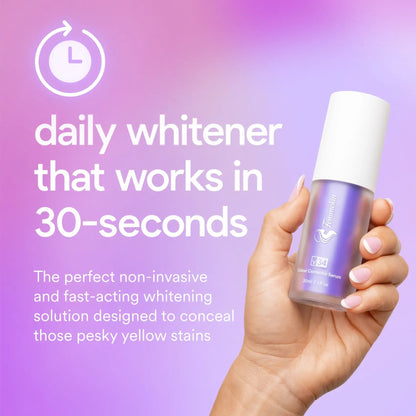 Purple Tooth Colour Corrector for Temporary Stain Concealing and Brightening