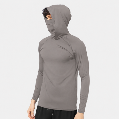 3-Piece Men's Casual Hoodie Set - Blue, Black, Gray