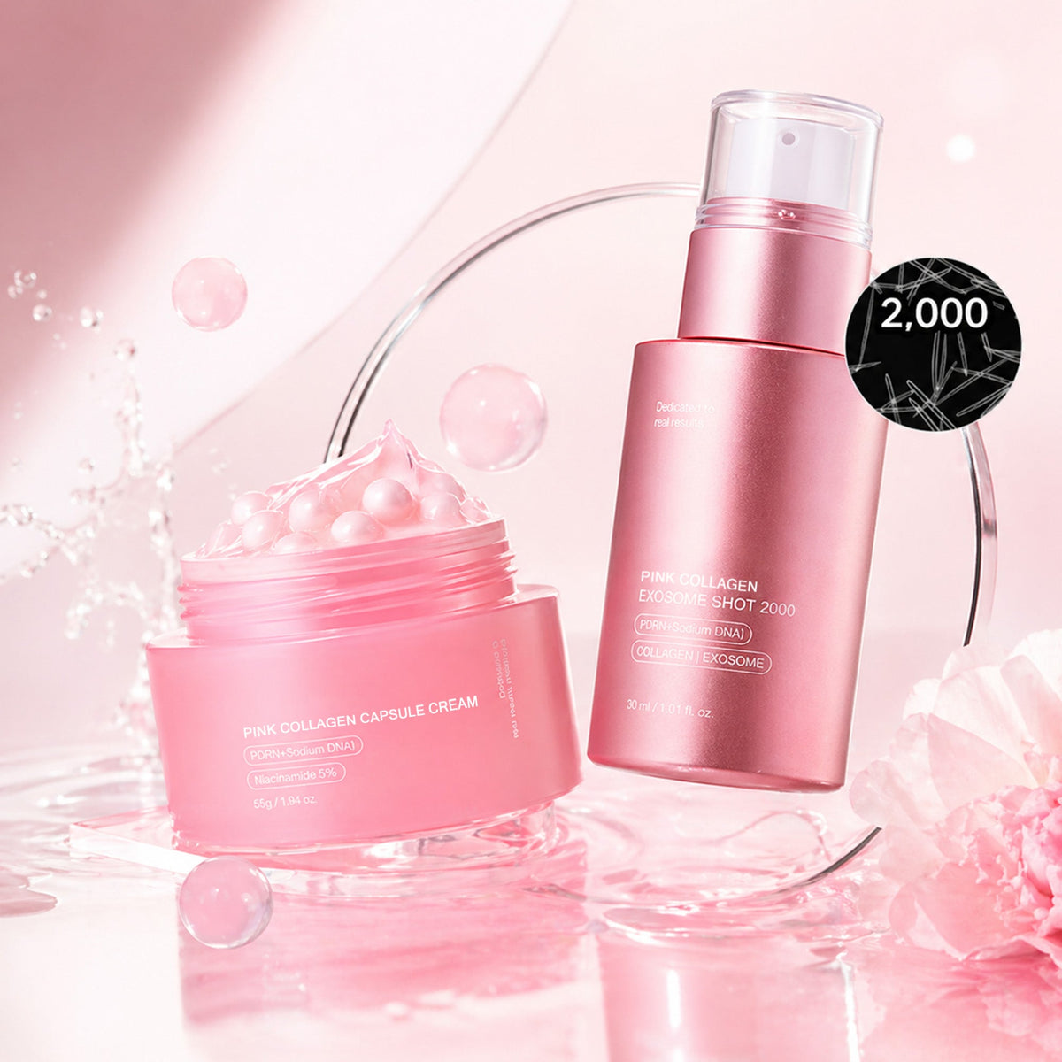 Salmon DNA  Glass Glow Skincare Set