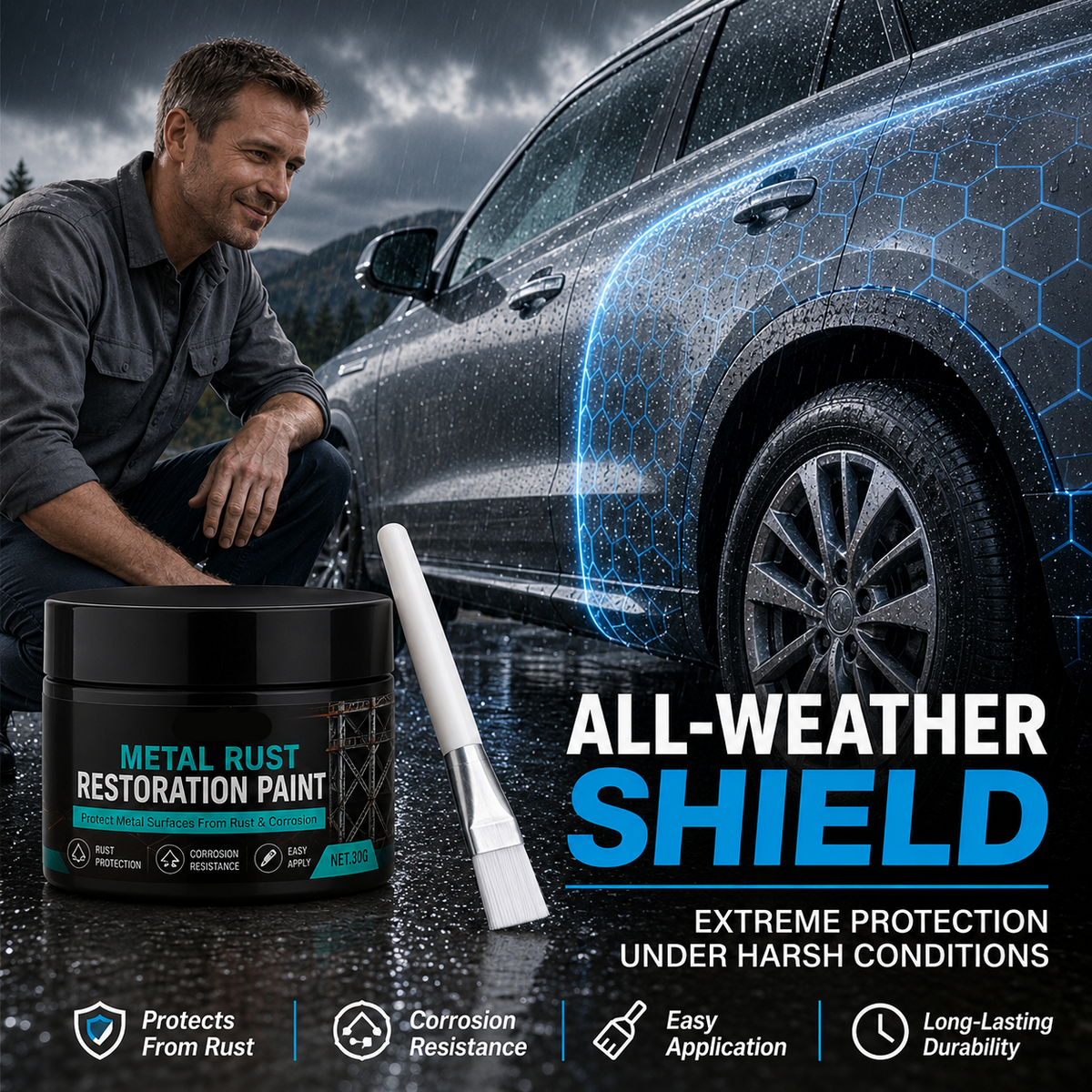 Rust Repair Paste for Metal – Protective Coating