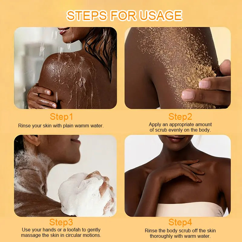 Turmeric Exfoliating And Moisturizing Body Scrub