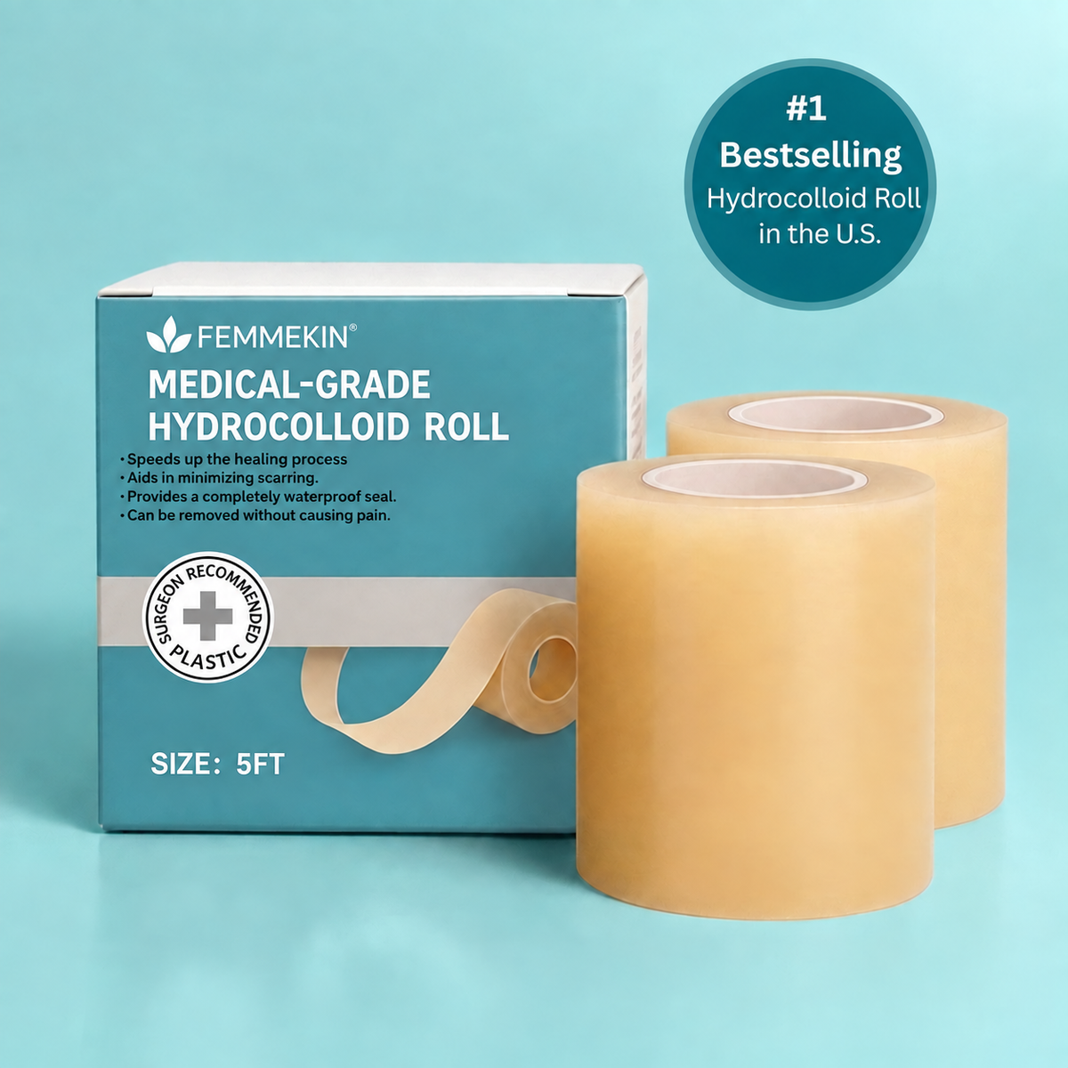 Cuttable Hydrocolloid Acne Patch Roll for Pimples & Skin Care