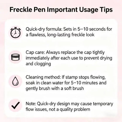 3-in-1 Dual-Ended Waterproof Freckles Pen