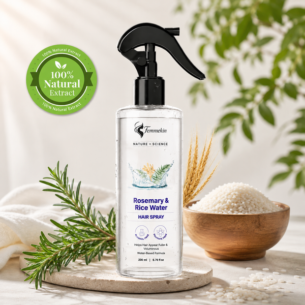 Rosemary Rice Water Hair Mist for Soft Smooth Non Greasy Hair