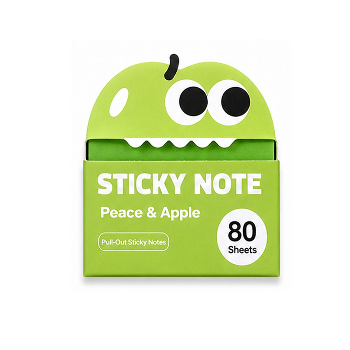 Reusable Transparent Pull-Out Sticky Notes with Strong Adhesion – 80 Sheets