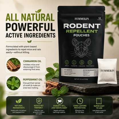 FEMMEKIN Rodent Repellent Pouches