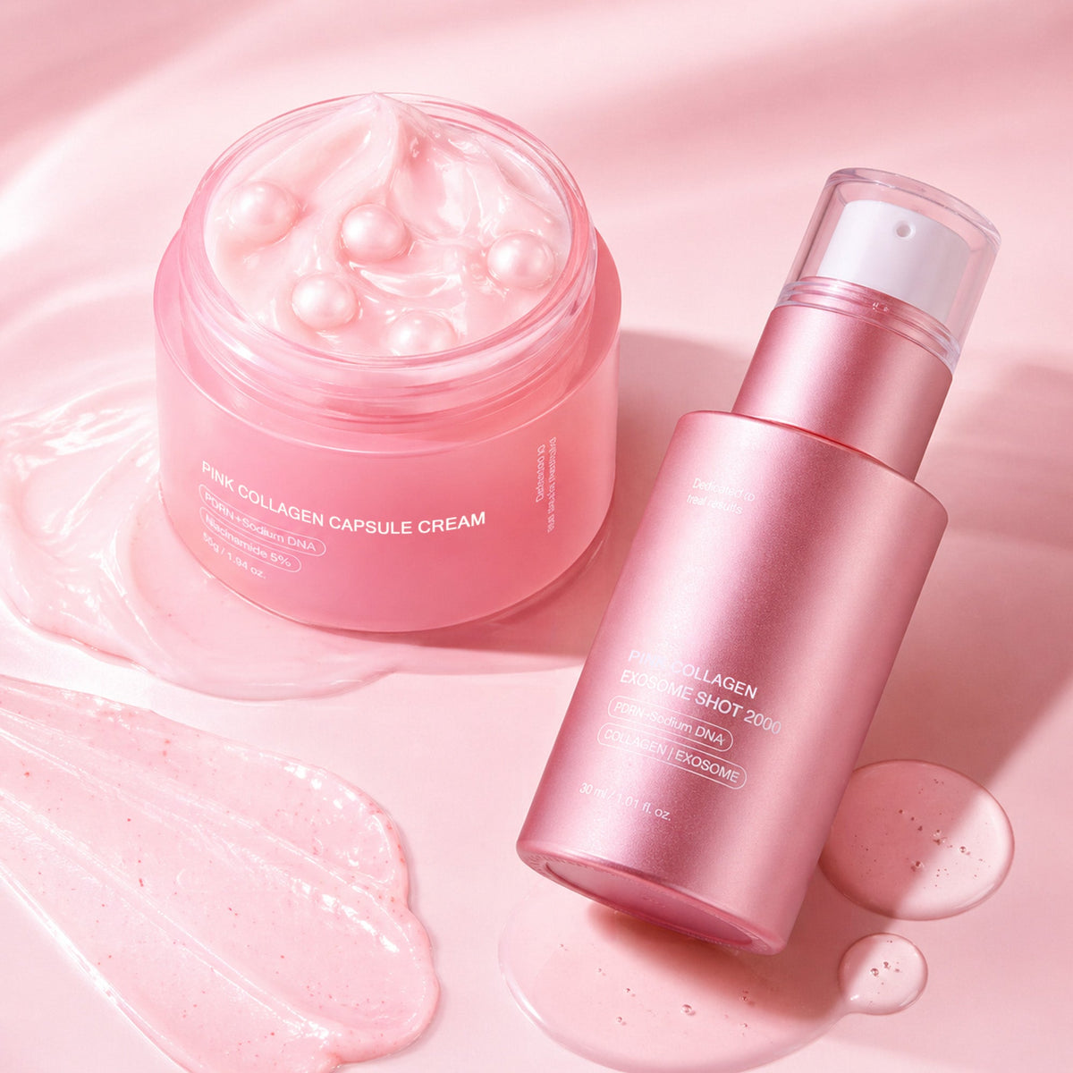 Salmon DNA  Glass Glow Skincare Set