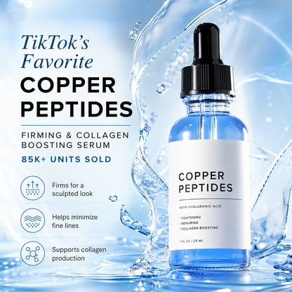 Copper Peptides Serum - Collagen Boosting & Hydrating
