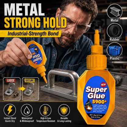 ⚡Quick Dry Multifunctional Super Glue Adhesive