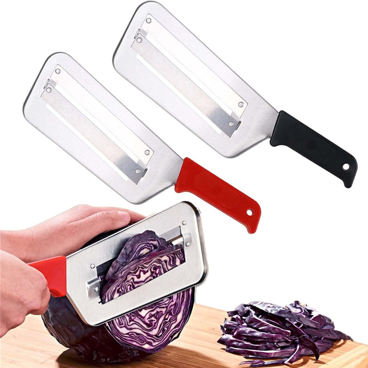 🔥Upgraded Stainless Steel Double-layer Slicer