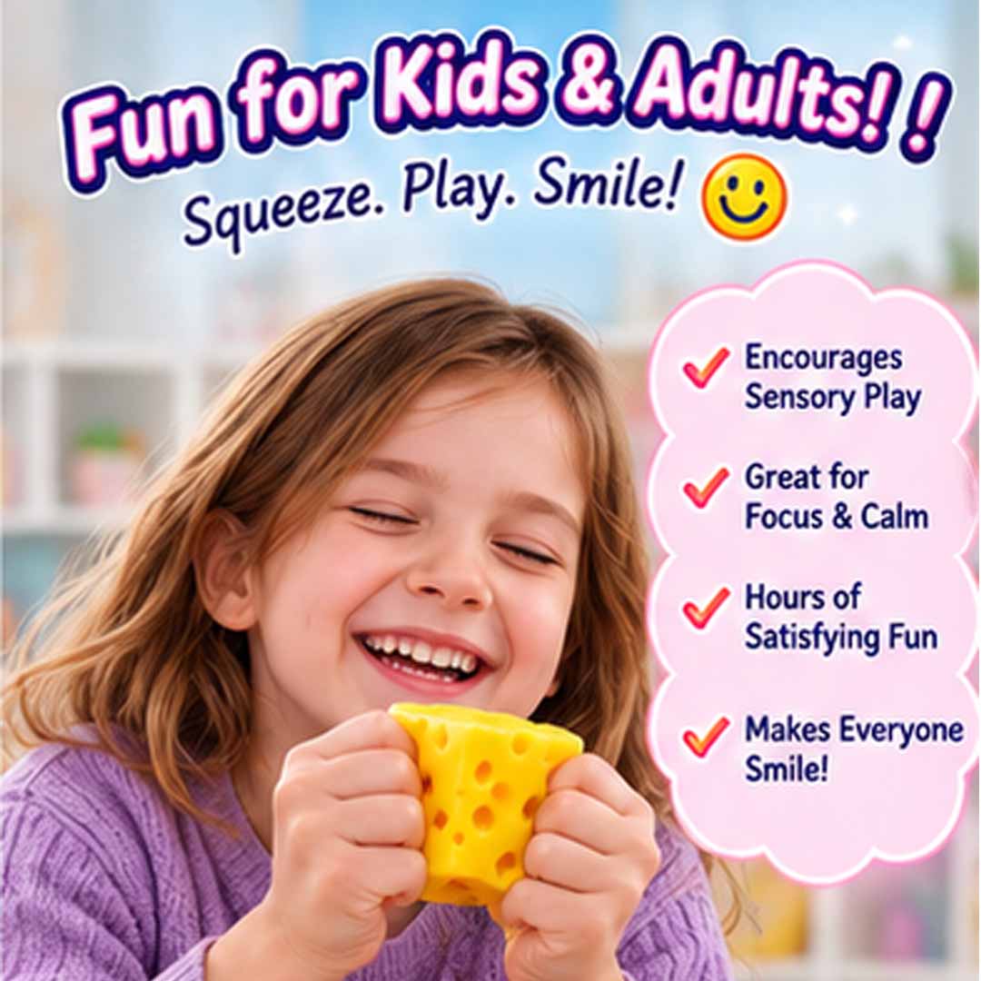 6-Piece Crunchy ASMR Food Squishy Set