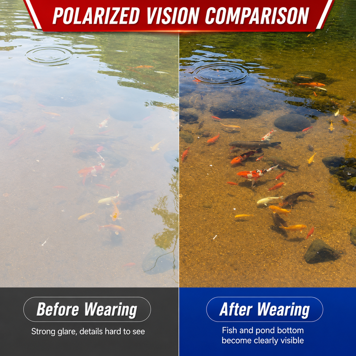 Summer Photochromic Sunglasses for Outdoor & Driving