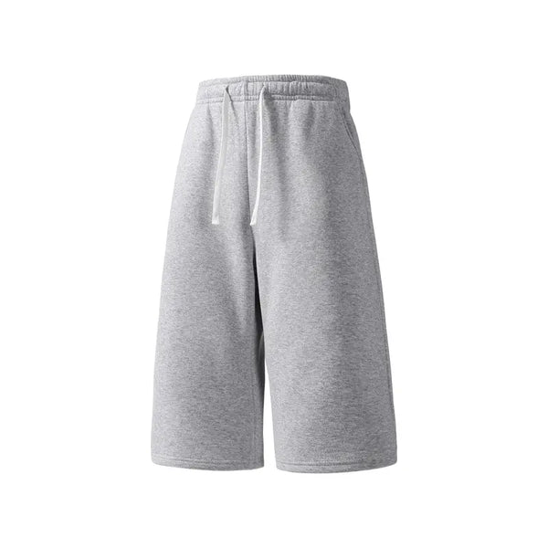 Slimming Baggy Sweat Capri Shorts for Sports & Fitness