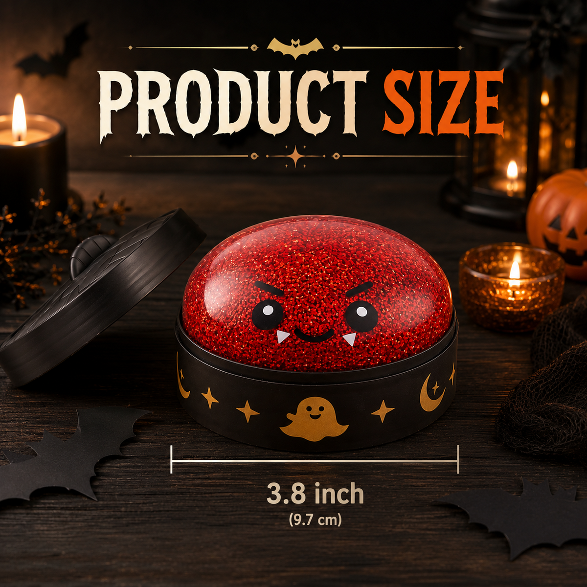 🎃👻Halloween Dumpling Stress Relief Toys with Steamer Storage Boxes