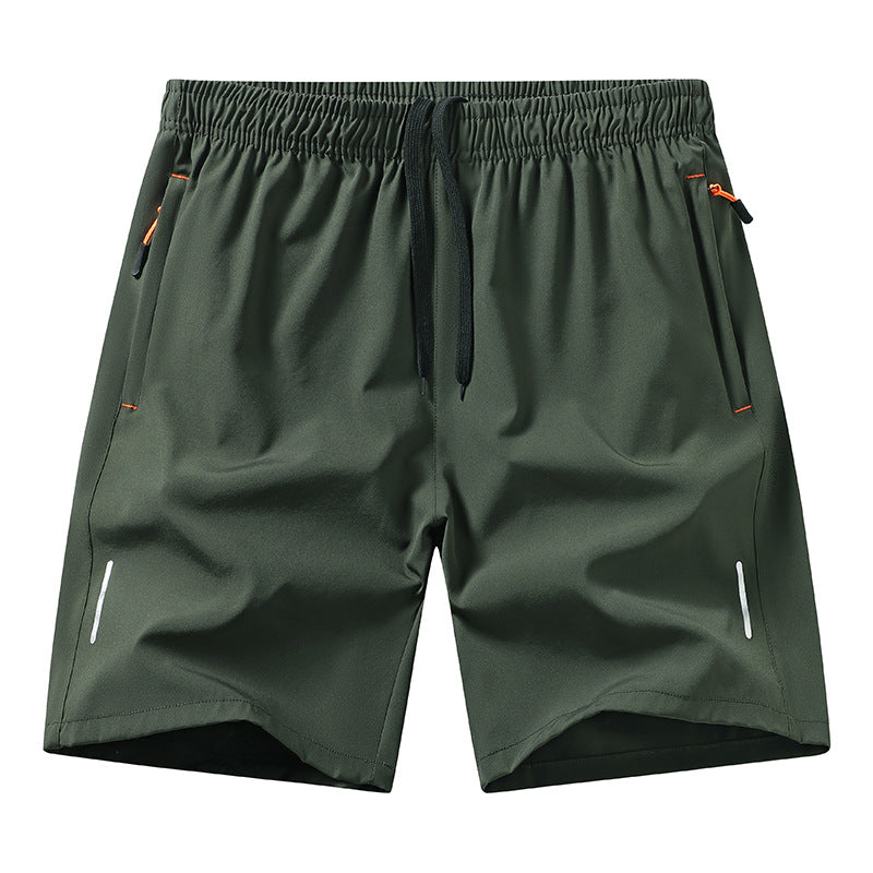 Plus Size Quick-Dry Athletic Shorts