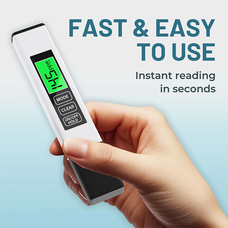 Handheld 4-in-1 Water Testing Meter for Home Use