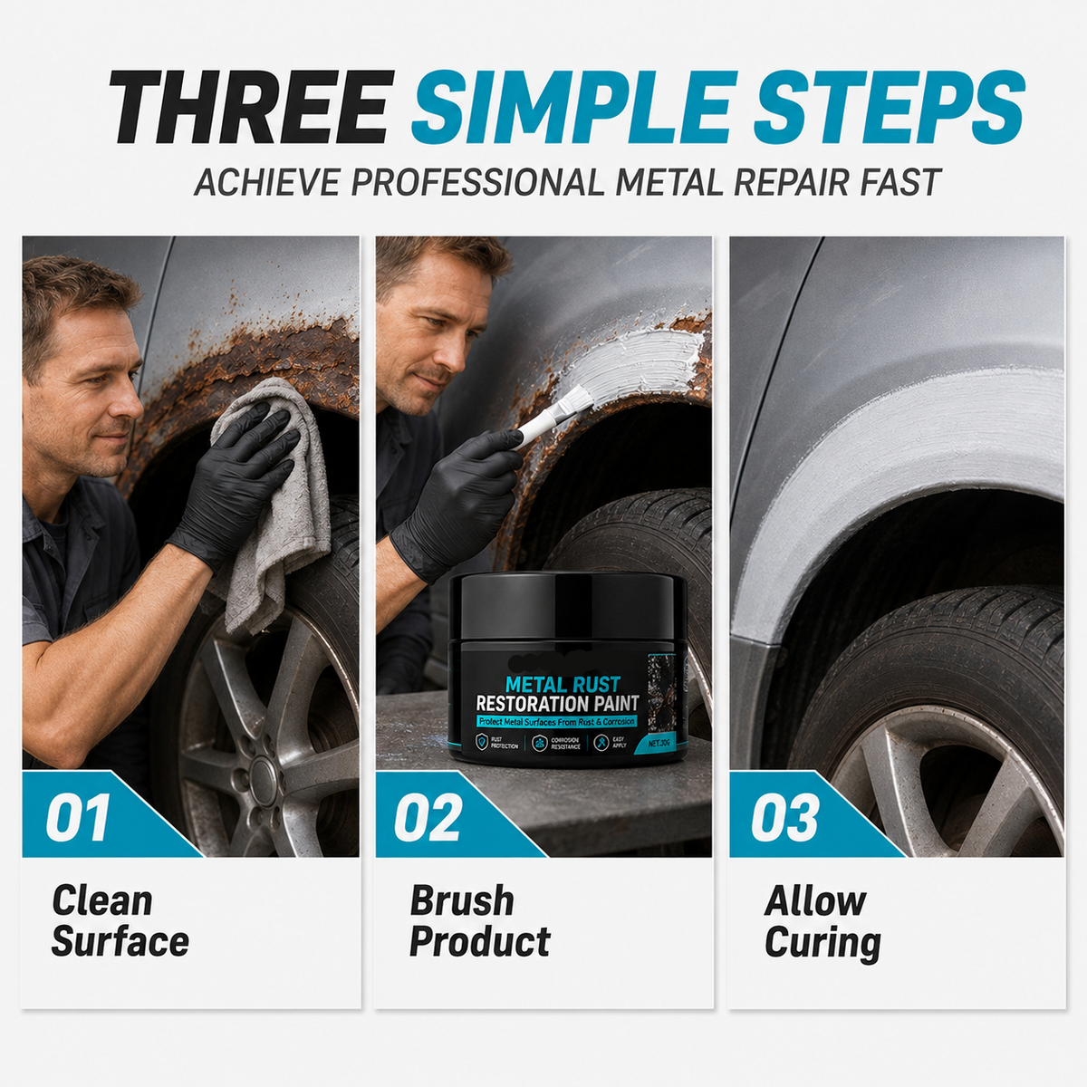 Rust Repair Paste for Metal – Protective Coating
