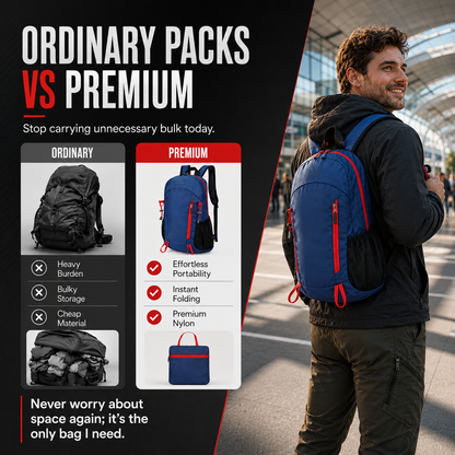 Lightweight Foldable Waterproof Hiking Backpack
