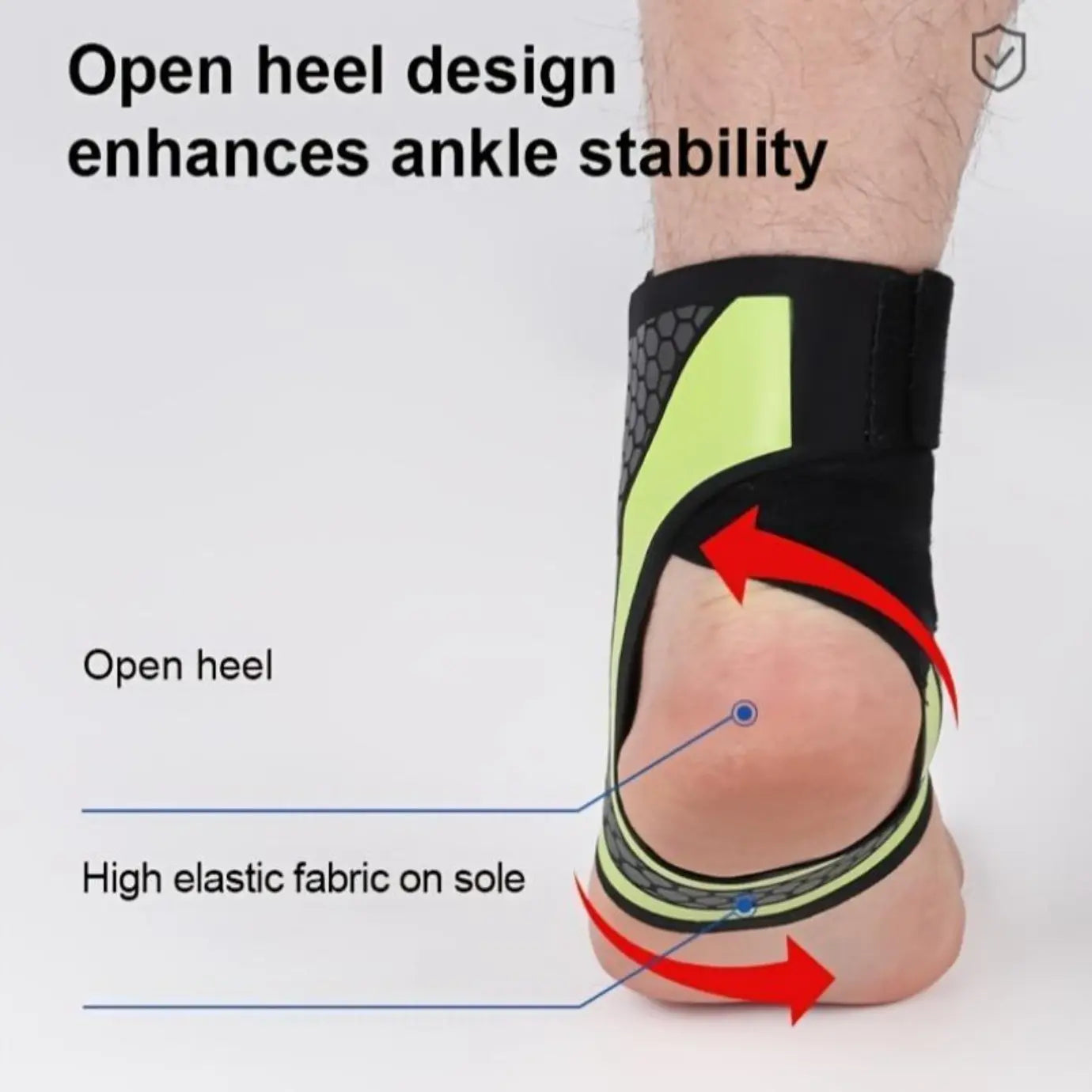Breathable Ankle Support Brace for Sports & Daily Protection