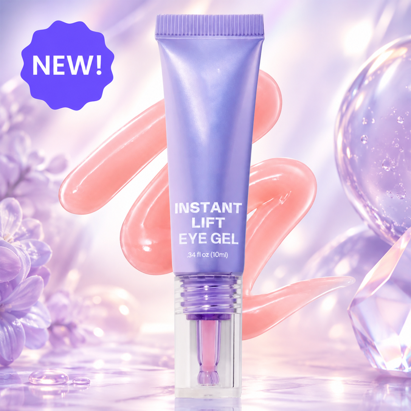 Instant Lift Eye Gel for Puffiness Dark Circles and Wrinkles Anti Aging Collagen Eye Care