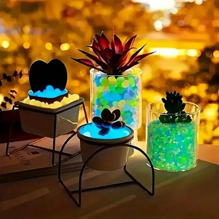 Starry Glow Pebbles for Garden Paths and Home Decor