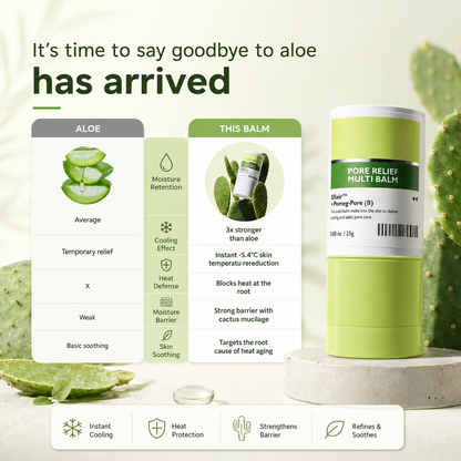 Cactus Pore Relief Multi Balm for Pore Care and Skin Repair