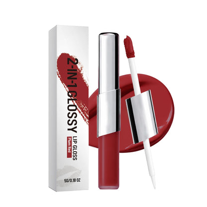 Dual-Ended Matte & Gloss Liquid Lipstick