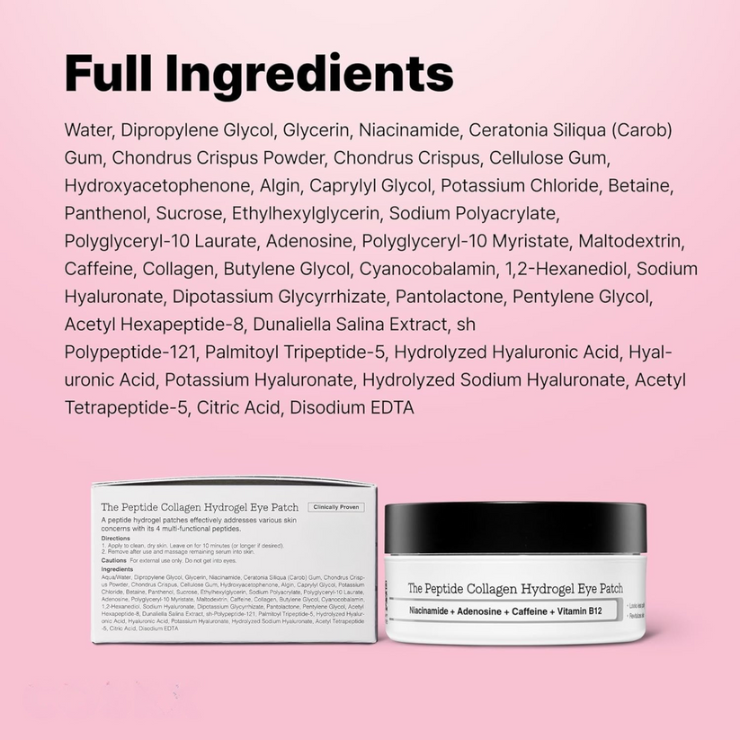 Cerenne™  Peptide Collagen Hydrogel Eye Patch